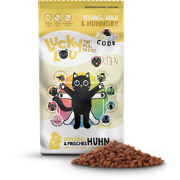 Lucky Lou Food Code Kitten Geflügel & Huhn - 340 g