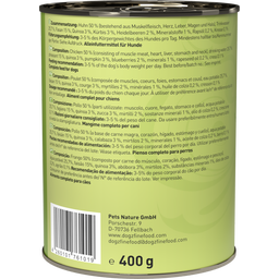 Pasja hrana Classic No. 04 - Piščanec in fazan - 400 g