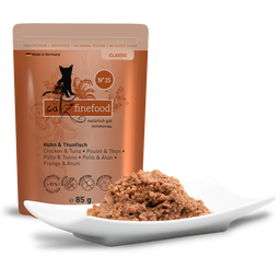 catz finefood Classic No. 25 Huhn und Thunfisch Pouch - 85 g