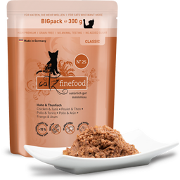 catz finefood Classic No. 25 Pollo e Tonno in Bustina - 300 g