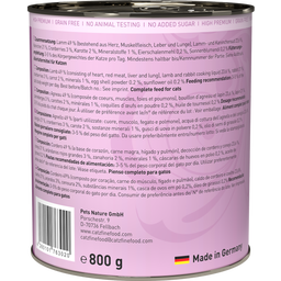 catz finefood Classic No. 11 Agnello e Coniglio - 800 g