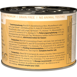 Mačja hrana Classic No. 07 - govedina in teletina - 200 g