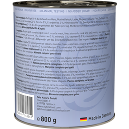 catz finefood Classic No. 17 Pollame e Gamberi - 800 g
