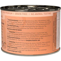 Mačja hrana Classic No. 25 - piščanec in tuna - 200 g