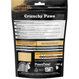 Pawsome! Crunchy Paws Huhn & Käse - 150 g