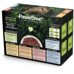 Pawsome! Adult Multipack 12 x 85 g - 1.020 g