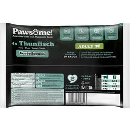 Pawsome! Adult Thunfisch - 4 x 85 g