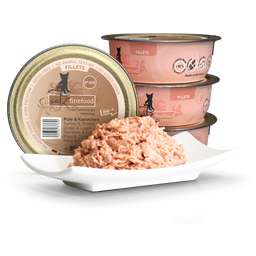 catz finefood Fillets N°409 Pute, Huhn und Kaninchen - 85 g