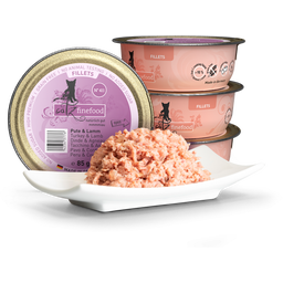 catz finefood Fillets N°411 Pute, Huhn und Lamm - 85 g