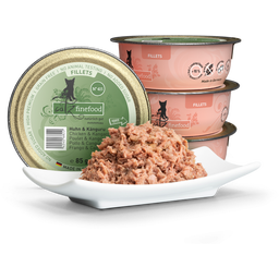 catz finefood Fillets N°415 Huhn und Känguru - 85 g