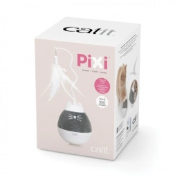 Catit Pixi Spinner - Wit & grijs
