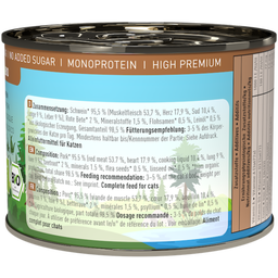 catz finefood Bio No.509 Schwein - 200 g