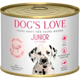 DOG'S LOVE Junior Rundvlees - 200 g