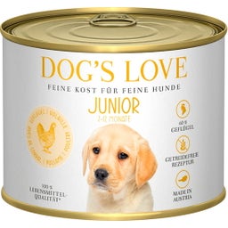 DOG'S LOVE Junior Gevogelte - 200 g