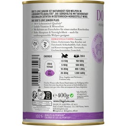 DOG'S LOVE Junior Lamm - 400 g