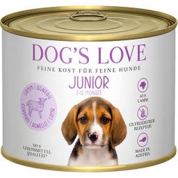 DOG'S LOVE Junior Lamm - 200 g