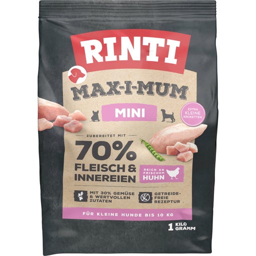 Rinti Max-i-mum grainfree 1kg - MINI Huhn