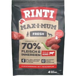 Rinti Max-i-mum Grainfree - 4kg - Rundvlees