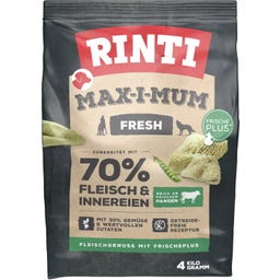 Rinti Max-i-Mum - Carne Senza Cereali, 4 kg - Rumine