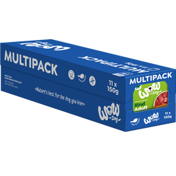 WOW ADULT Multipack, 11 x 150g - 1.650 g