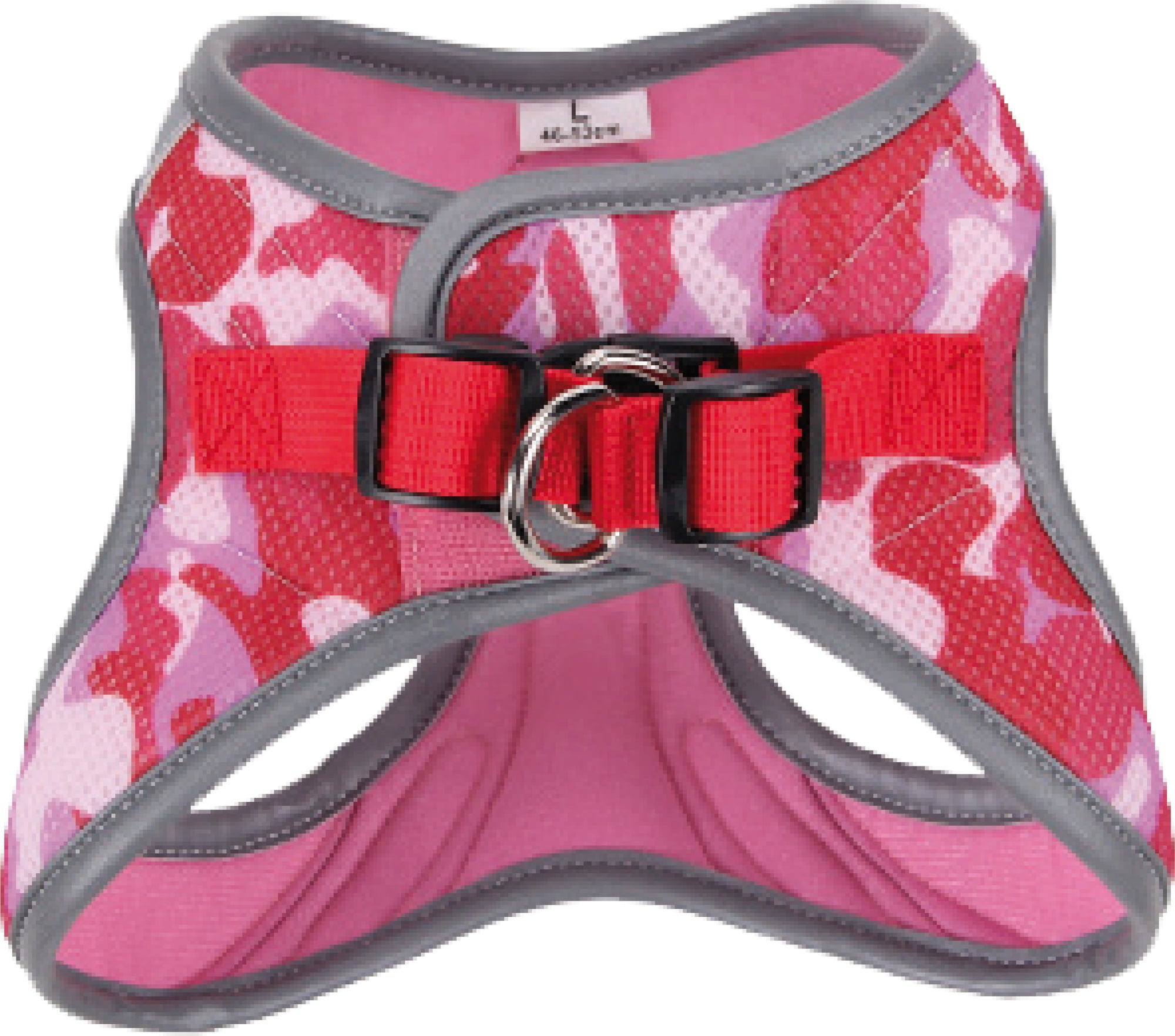 Croci Hiking Geschirr REFLECTIVE Army Pink