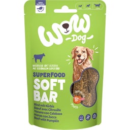 WOW SUPERFOOD Soft Bar - Rundvlees + Pompoen - 150 g
