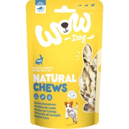 WOW Natural Chews - Konijnenoren - 120 g