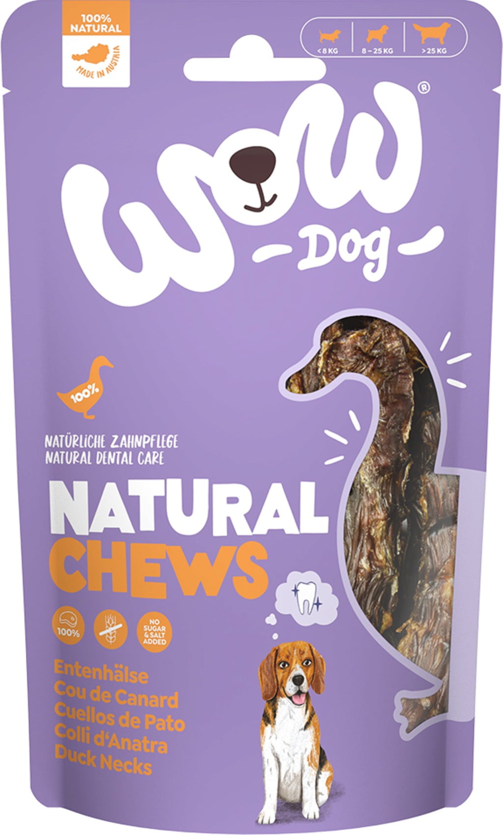 WOW Natural Chews Entenhälse