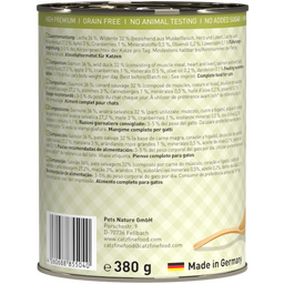 catz finefood Ragout No. 605 Lachs und Wildente - 380 g