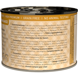 catz finefood Ragout No. 607 Ente und Känguru - 190 g