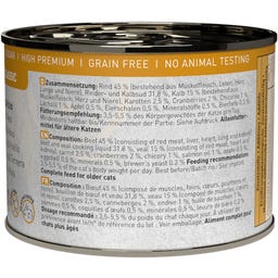 catz finefood Senior No. 07 Rind und Kalb - 200 g