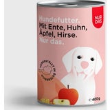 NUR DAS Ente und Apfel Dose 400g