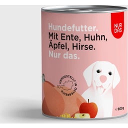 NUR DAS Ente und Apfel Dose 800g - 800 g