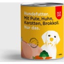 NUR DAS Pute und Karotte Dose 800g