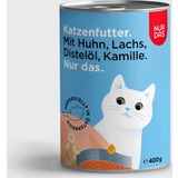 NUR DAS Huhn und Lachs Dose 400g