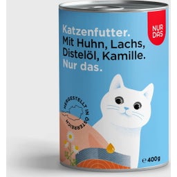 NUR DAS Huhn und Lachs Dose 400g - 400 g