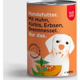 NUR DAS Huhn und Kürbis Dose 400g