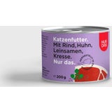NUR DAS Rind und Leinsamen Dose 200g