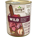 Betty's Landhausküche Wild mit Rote Bete, Amaranth und Apfel