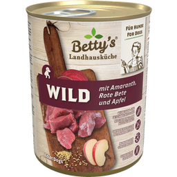 Betty's Landhausküche Wild mit Rote Bete, Amaranth und Apfel - 400 g