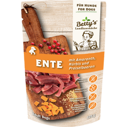 Betty's Landhausküche Frischebeutel Ente mit Amaranth - 125 g