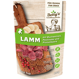 Betty's Landhausküche Frischebeutel Lamm mit Buchweizen - 125 g