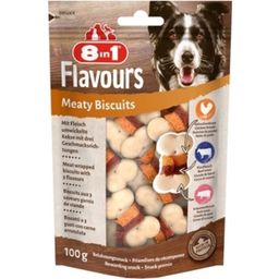 8in1 Flavours - Meaty Biscuits - 100 g
