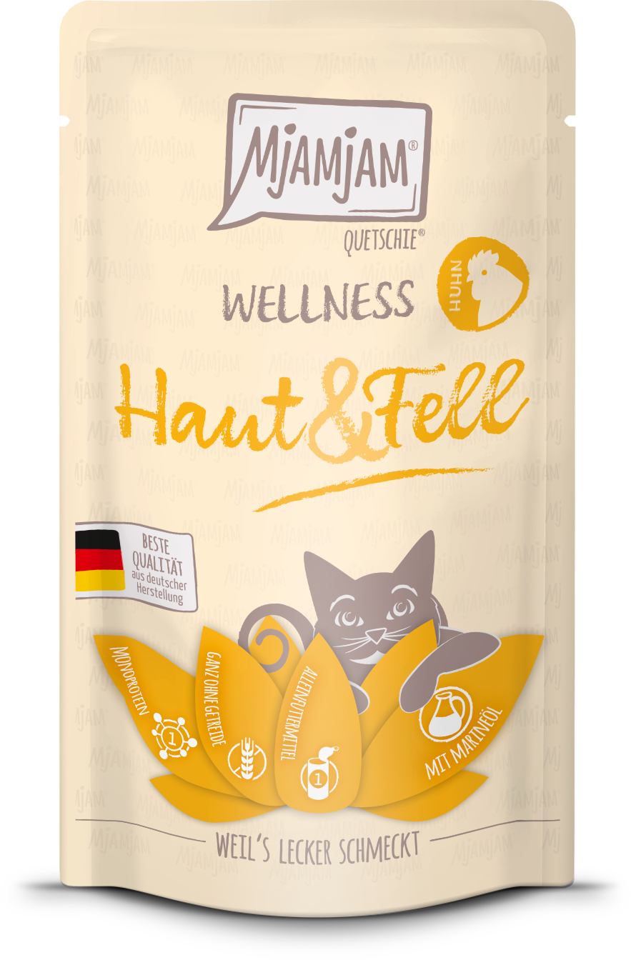 Mjamjam Wellness Haut und Fell Huhn - 125 g