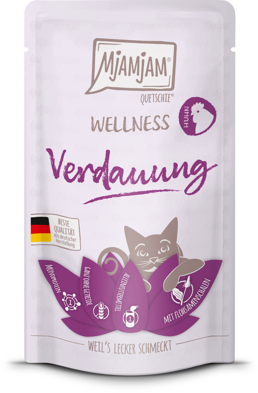 Mjamjam Wellness Verdauung Huhn - 125 g