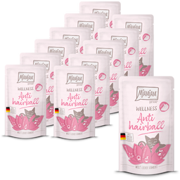 Mjamjam Wellness Anti Hairball Rind - 12 x 125 g