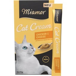 Miamor Cat Cream Chicken und Cheese 6x15g