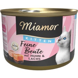 Miamor Feine Beute Kitten Huhn und Lachs - 185 g