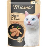 Miamor Paté & Filet Huhn Frischebeutel