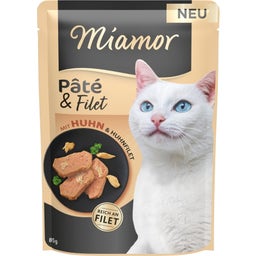 Miamor Paté & Filet Huhn Frischebeutel
